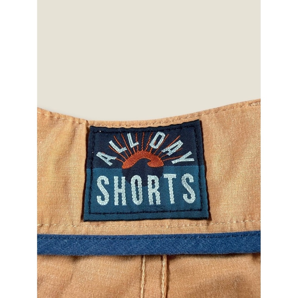 Faherty All Day Shorts Mens 36 Desert Tan Hybrid Stretch Swim Chino MSC0012 - Picture 2 of 10